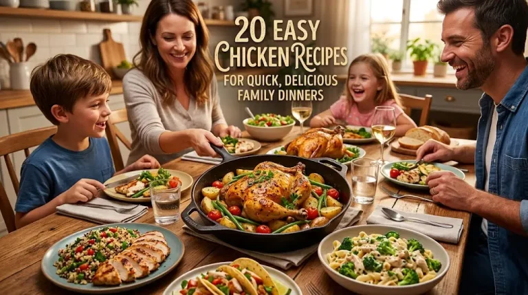20 Easy Chicken Recipes for Quick, Delicious Family Dinners