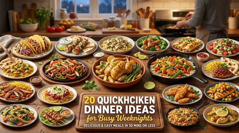 20 Quick Chicken Dinner Ideas for Busy Weeknights