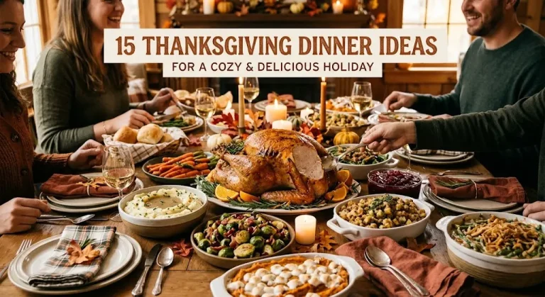15 Thanksgiving Dinner Ideas for a Cozy and Delicious Holiday