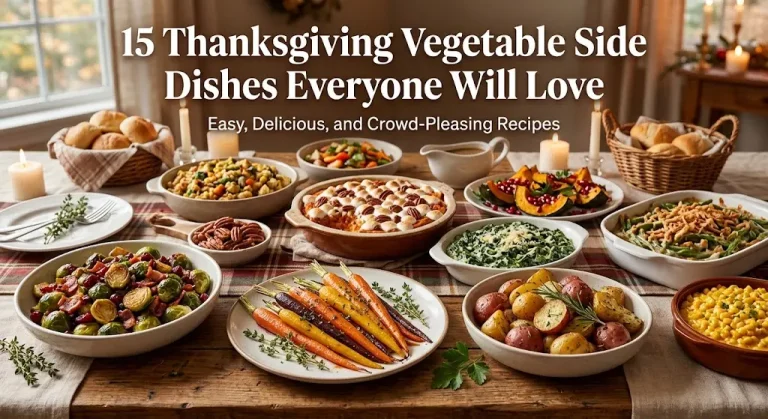 15 Thanksgiving Vegetable Side Dishes Everyone Will Love