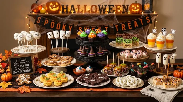 17 Cute Halloween Treats for a Spooky Sweet Table