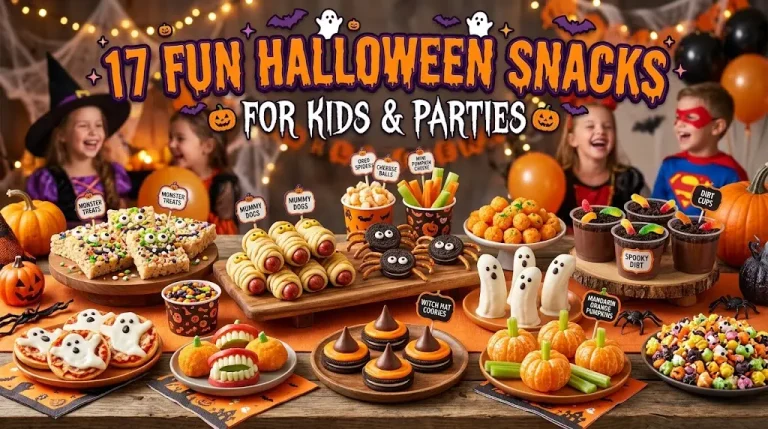 17 Fun Halloween Snacks for Kids and Parties