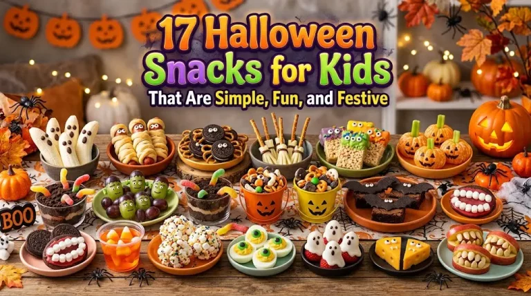 17 Halloween Snacks for Kids That Are Simple, Fun, and Festive