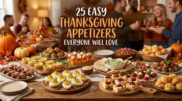 25 Easy Thanksgiving Appetizers Everyone Will Love