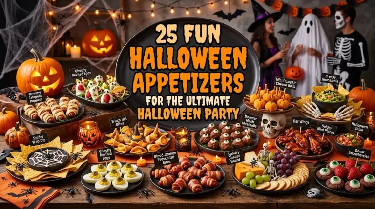 25 Fun Halloween Appetizers for the Ultimate Halloween Party