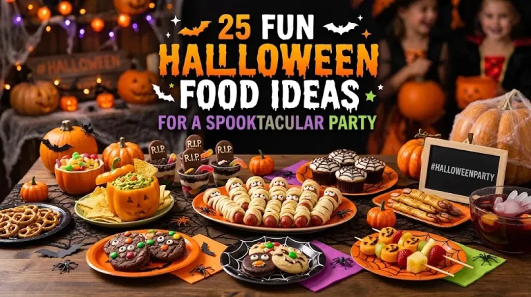 25 Fun Halloween Food Ideas for a Spooktacular Party