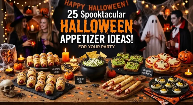 25 Halloween Appetizer Ideas for a Spooktacular Party